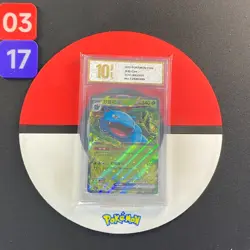 Pokemon S-Chinese 151C 003/151 Venusaur EX RR Grade10 - Image 1