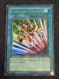 Yugioh! LP Emergency Teleport - TDGS-EN053 - Ultra Rare - Unlimited Edition LP - Image 1