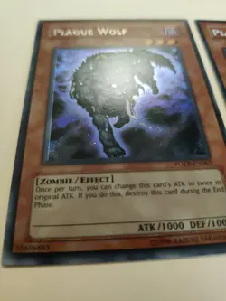 2x YuGiOh! Plague Wolf FOTB-EN065 Secret Rare Unlimited LP - Image 3