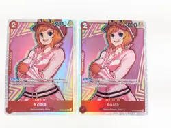 2x Koala OP05-006 SR PRB-01 Premium Booster English ONE PIECE Foil - Image 1