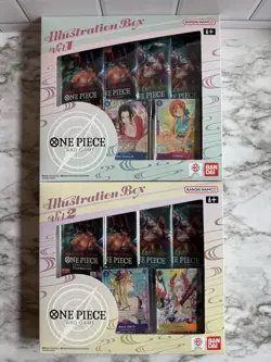 ENGLISH One Piece CCG: Illustration Box - Volume 1 & 2 - Sealed - Image 1