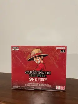 One Piece Booster Box OP13 - Carrying On His Will ENG - Sealed, with small hole - Image 1