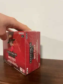 One Piece Booster Box OP13 - Carrying On His Will ENG - Sealed, with small hole - Image 2