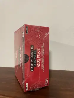 One Piece Booster Box OP13 - Carrying On His Will ENG - Sealed, with small hole - Image 4