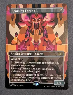 Roaming Throne (Borderless) - The Lost Caverns of Ixalan - Image 1