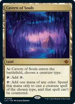 Cavern of Souls - [The Lost Caverns of Ixalan] MYTHIC RARE MtG TCG Card # 0269 - Image 1