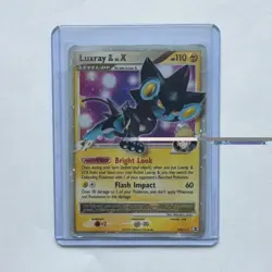 Pokemon Luxray GL Lv.X 109/111 Rising Rivals Holo Ultra Rare 110 HP English - Image 1