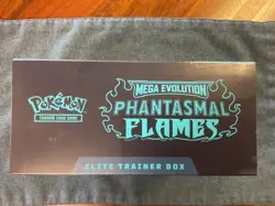 Pokemon Mega Evolution: Phantasmal Flames Elite Trainer Box Factory Sealed ETB - Image 4