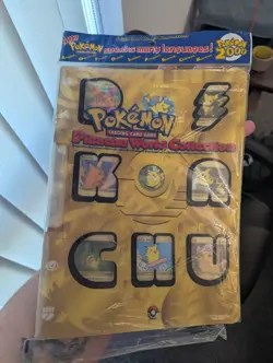 Pokemon Pikachu World Collection 2000 In Folder - Image 1