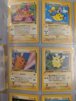 Pokemon Pikachu World Collection 2000 In Folder - Image 4