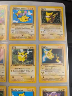 Pokemon Pikachu World Collection 2000 In Folder - Image 5