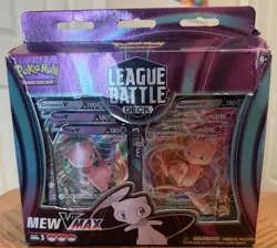 Mew VMAX League Battle Deck Pokemon TCG New Sealed In Box; damaged Box - Image 2
