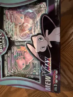 Mew VMAX League Battle Deck Pokemon TCG New Sealed In Box; damaged Box - Image 3
