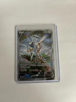 Pokemon Arceus V 166/172 Swsh09 Brilliant Stars Ultra Rare Full Art Holo 220 HP - Image 3