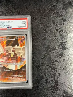 2025 POKEMON MEGA EVOLUTION EN GRAGANACL ILLUSTRATION RARE #147 MINT 💎 PSA 9 - Image 2