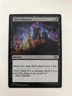 Risky Shortcut MTG Magic the Gathering Card NM Near Mint DFT - Image 1
