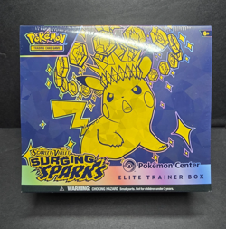 Pokemon TCG Pokemon Center Surging Sparks Elite Trainer Box ETB Sealed With Case - Image 3