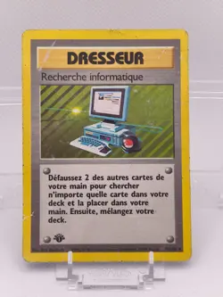 Carte Pokemon Recherche Informatique 71/102 Set de Base Edition 1 - Image 1