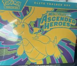 Pokemon Ascended Heroes and Perfect Order Elite Trainer Box ETB Set of 2 Sealed - Image 1
