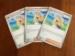 Lillie's Determination 119/132 X3 ME01: Mega Evolution Playset Pokemon TCG - Image 1