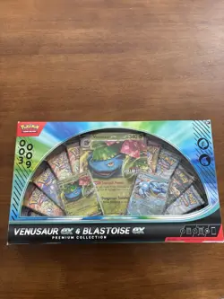 Pokemon Venusaur EX & Blastoise EX Premium Collection Box - Image 1