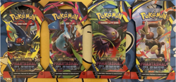 Pokemon TCG Phantasmal Flames Sleeved Booster Pack New Factory Sealed Random Art - Image 1