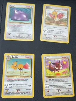 Vintage Pokemon Binder Collection Base Set NM-HP Condition 1999 WOTC TCG Lot #22 - Image 2
