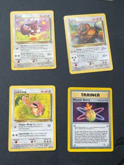 Vintage Pokemon Binder Collection Base Set NM-HP Condition 1999 WOTC TCG Lot #22 - Image 5