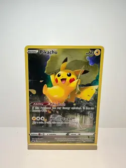 Pikachu GG30/GG70 Holo Crown Zenith Galarian Gallery Pokemon NM - Image 1