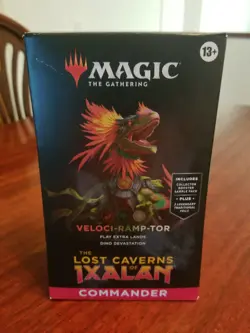 Magic the Gathering: Lost Caverns Veloci-Ramp-Tor Commander Deck New Sealed - Image 1
