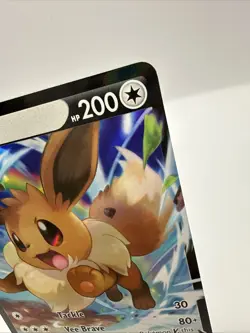 Pokemon Eevee V 108/159 Crown Zenith Ultra Rare Full Art NM - Image 3