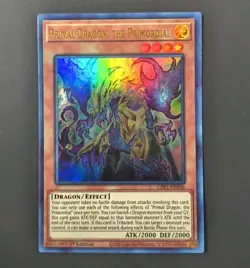 Yu-Gi-Oh! Primal Dragon, The Primordial Ultra Rare 1st Edition GFP2-EN036 LP - Image 1