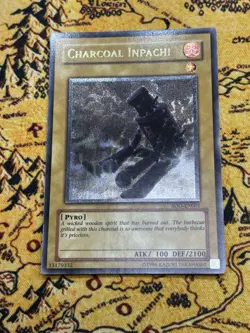 Yugioh Charcoal Inpachi SOD-EN001 Ultimate Rare 1st Edition LP - Image 1
