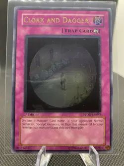 konami yugioh cloak and dagger strike of neos 1st edition STON-EN059 - Image 1