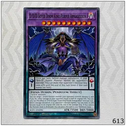 D/D/D Super Doom King Purple Armageddon - SOFU-EN096 - Common 1st Edition Yugioh - Image 1