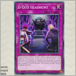 D/D/D Headhunt - BACH-EN075 - Common 1st Edition Yugioh - Image 1