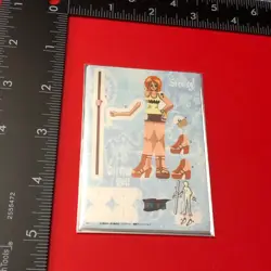 2002 Japan | ONE PIECE Amada (NAMI 07 Cutout Paper Doll) Rare CCG TCG Card - Image 5