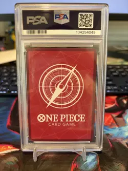 2025 One Piece Promo LA Dodgers One Piece Night Monkey D Luffy PSA 10 - Image 2