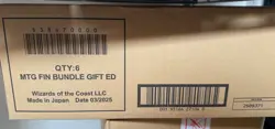 Magic the Gathering Final Fantasy GIFT BUNDLE BOX CASE 6x bundles Factory Sealed - Image 1