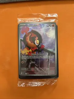 Pokemon Card Charcadet 022 Black Star Promo Phantasmal Flames SEALED - Image 1