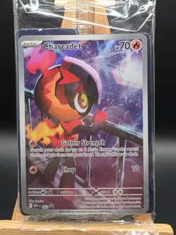 Charcadet MEP 022 Black Star Promo Sealed Pokemon Card Near Mint Condition - Image 1