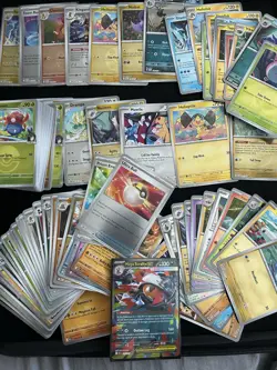 Pokemon TCG Ascended Heroes Bulk 70 + Shiny Cards Holo Poke + 200 Common Cards - Image 1