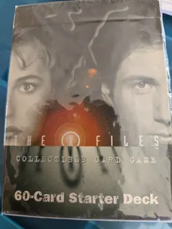 1996 Fox The X-Files Card Game 60-Card Sealed Starter Deck. Vintage Set - Image 2