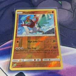 Pokemon Card Hawlucha Forbidden Light Reverse Holo 70/131 Near Mint - Image 1