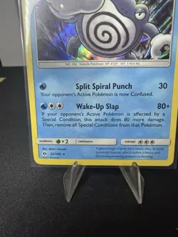 Poliwrath Holo Rare 32/149 Sun & Moon Reverse Holo Near Mint Pokemon Card - Image 5