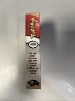 NEW SEALED Pokemon BodyGuard Fossil Theme Deck Trading Card Game 1999 - Image 2