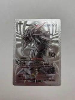 Steelix Vmax Metal Armor Silver Foil Fan Art Display Card HP2300 NM/M - Image 1