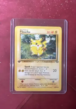 Pikachu 60/64 Jungle Regular Pokemon Card - Image 1