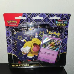 Pokemon TCG Scarlet Violet Paldean Fates Tech Sticker Collection Greavard - Image 1