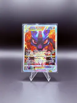 Pokemon TCG Lucario VSTAR SWSH291 Holo Black Star Promo Card Crown Zenith - Image 1
